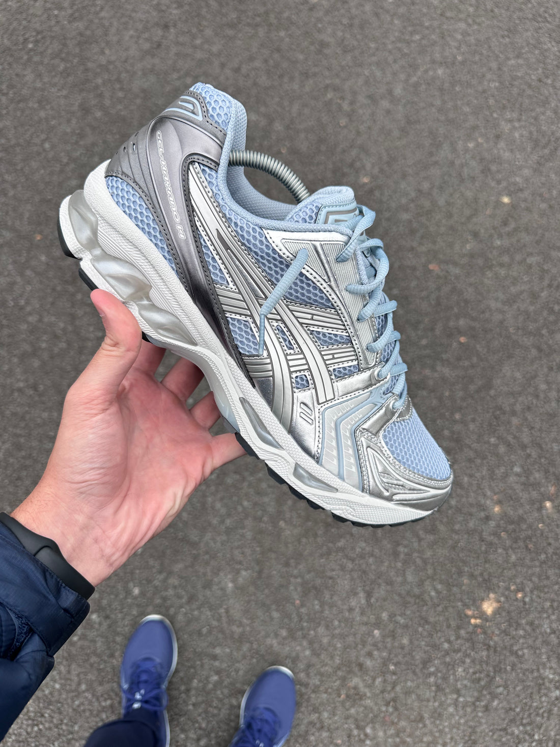 ASICS GEL KAYANO 14 - DOLPHIN GREY/PURE SILVER