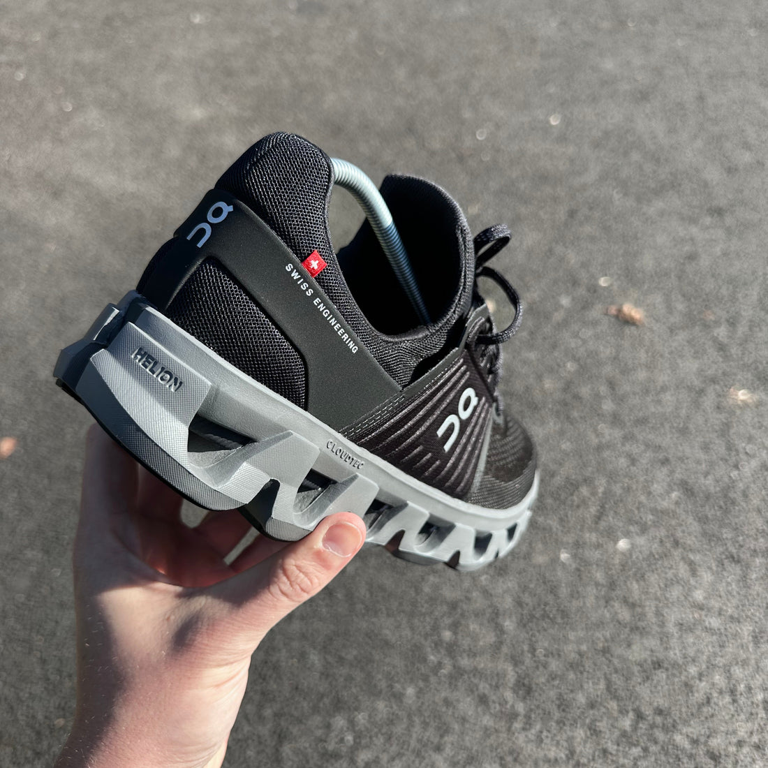 ON CLOUDSWIFT 4 AD - BLACK / GREY