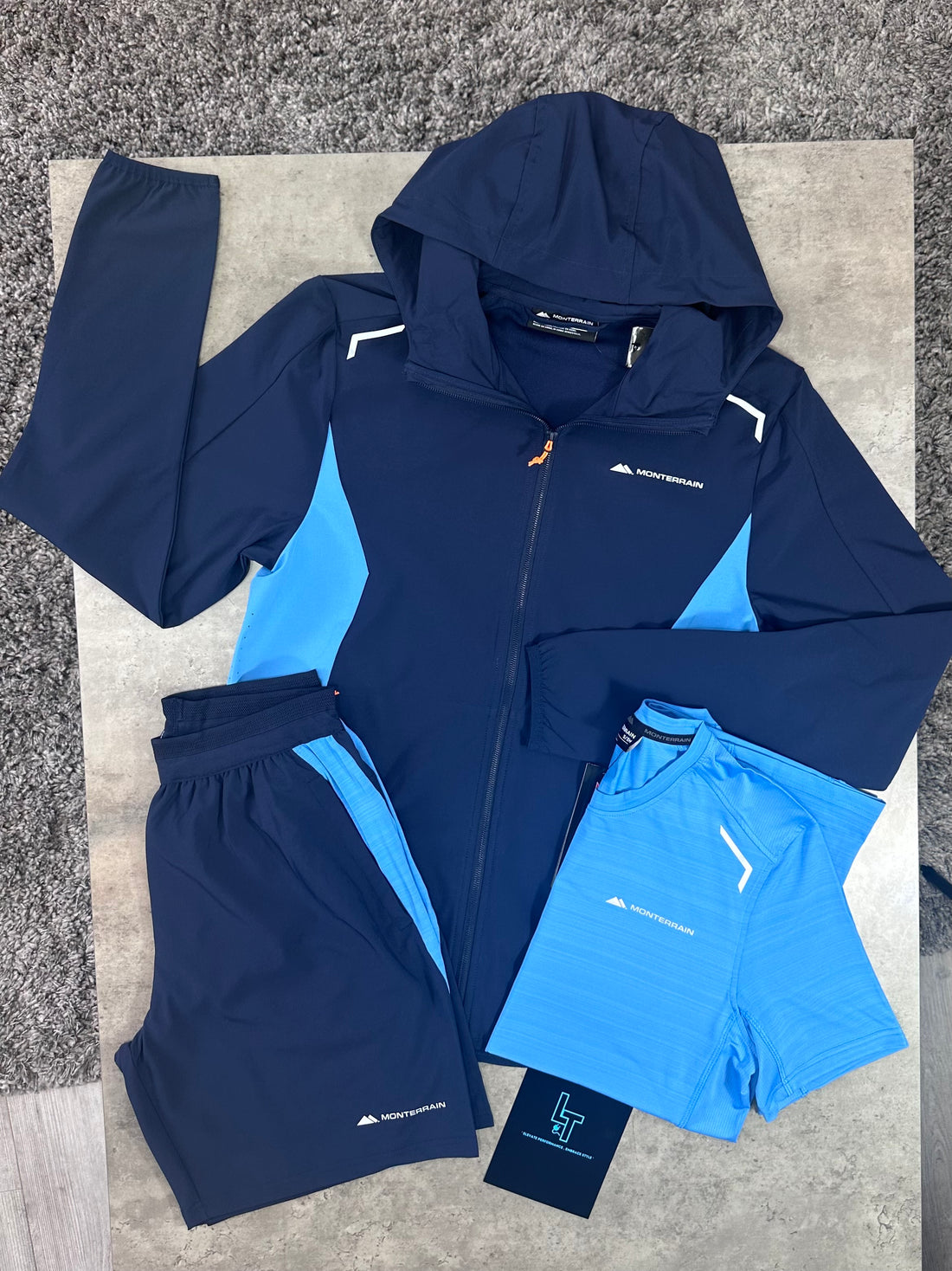 MONTERRAIN 3 PIECE - SKY BLUE/NAVY