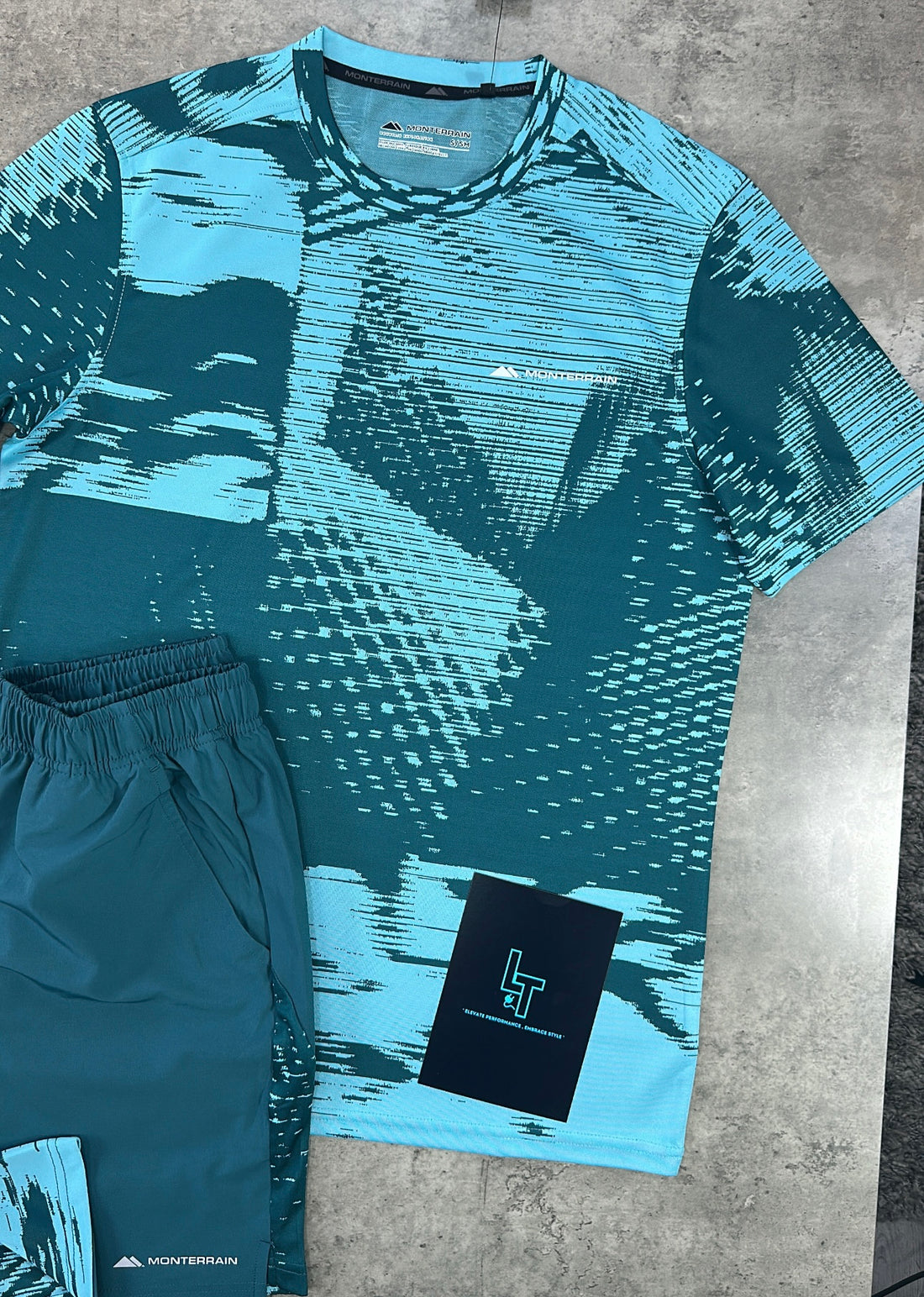 MONTERRAIN JACQUARD SET - TEAL