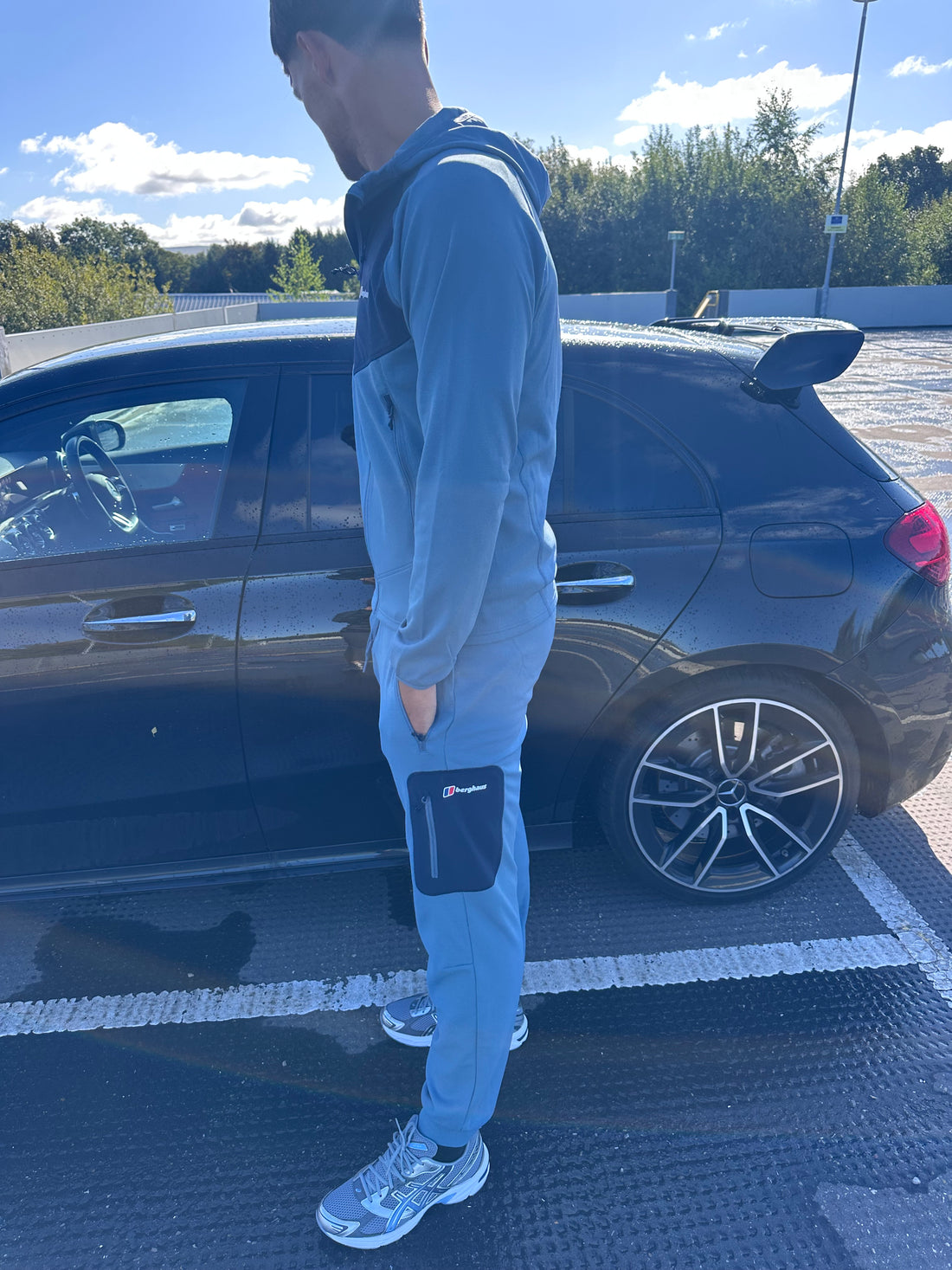 BERGHAUS FLEECE TRACKSUIT - DUSK BLUE