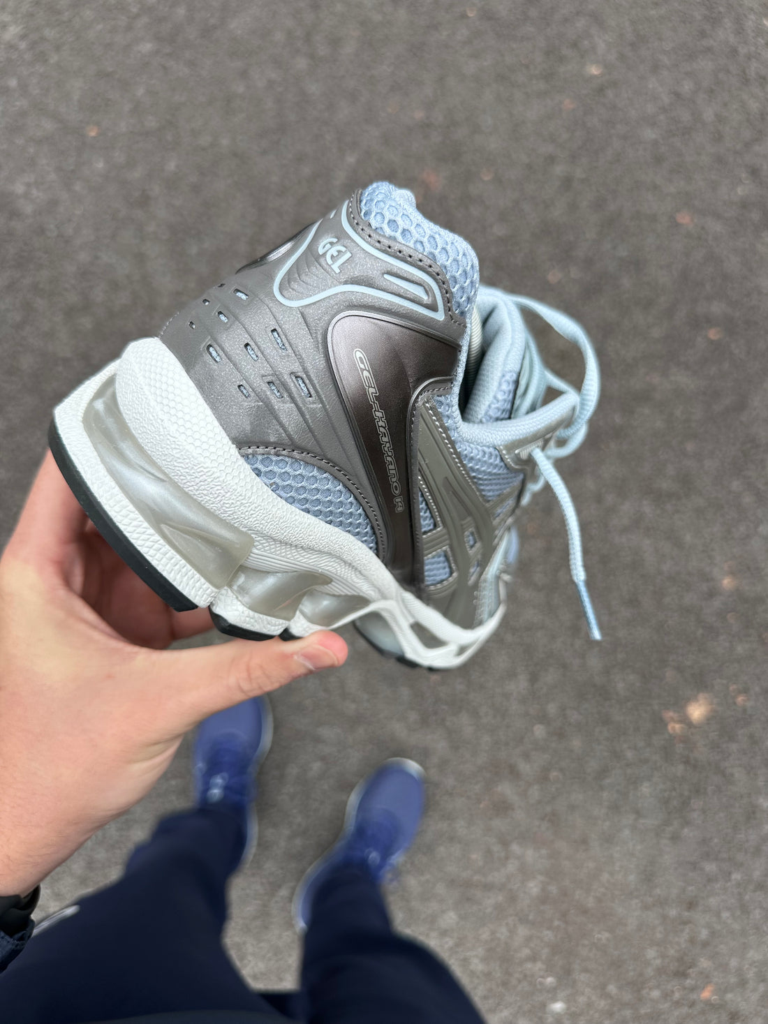 ASICS GEL KAYANO 14 - DOLPHIN GREY/PURE SILVER