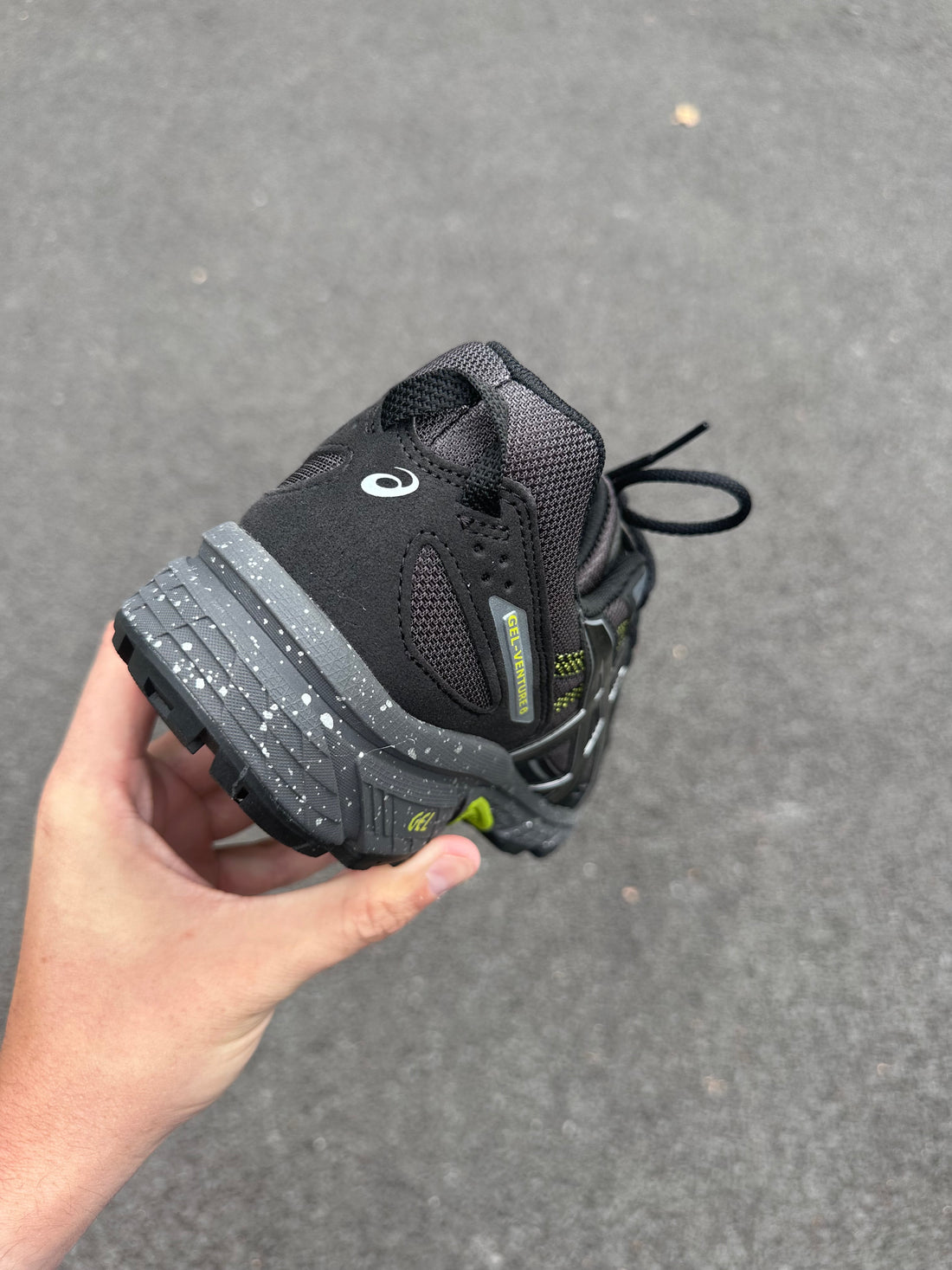 ASICS GEL TRAINERS - BLACK / NEON