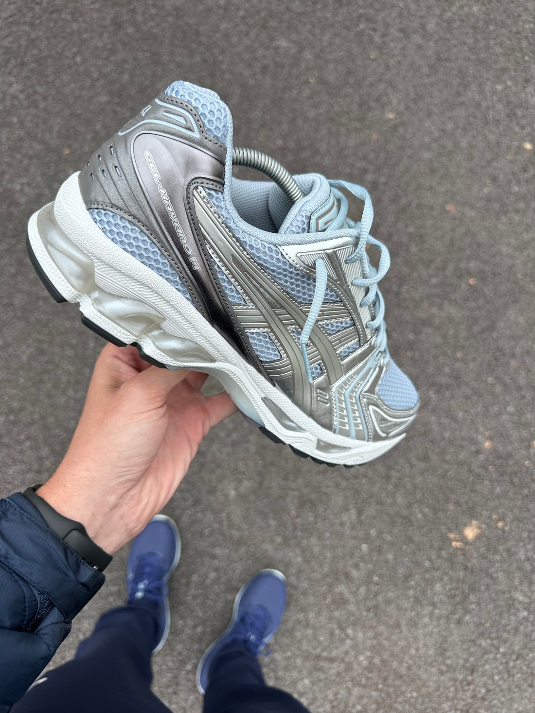 ASICS GEL KAYANO 14 - DOLPHIN GREY/PURE SILVER