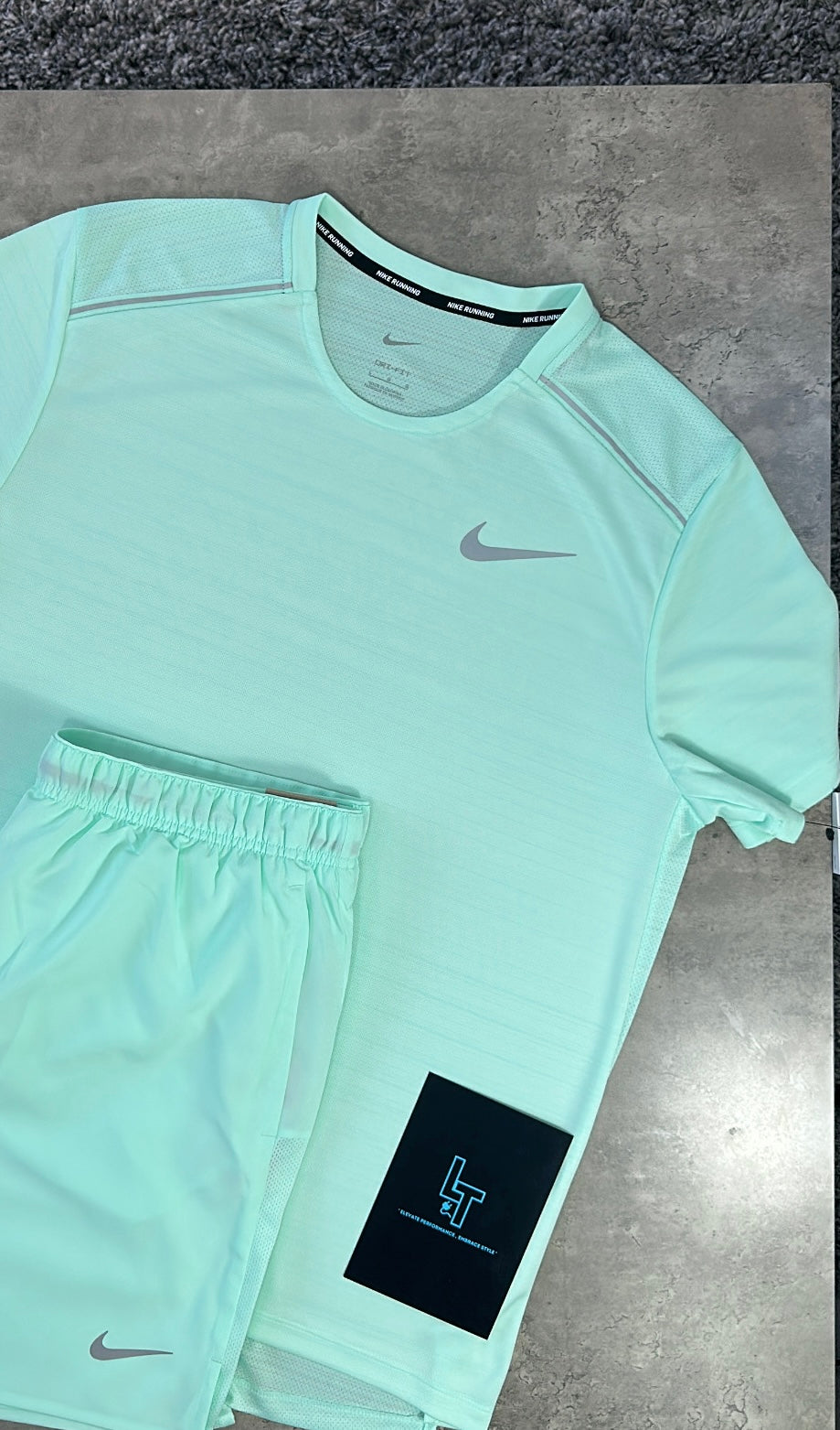 NIKE MILER SET - MINT FOAM
