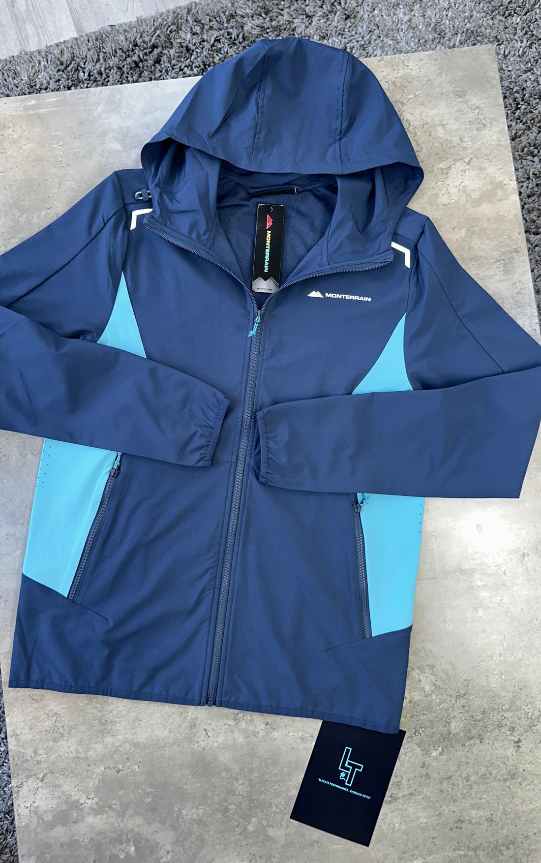 MONTERRAIN 3 PIECE SET - NAVY/AQUA