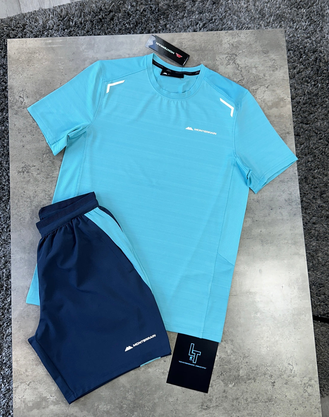 MONTERRAIN 3.0 SET - NAVY/AQUA