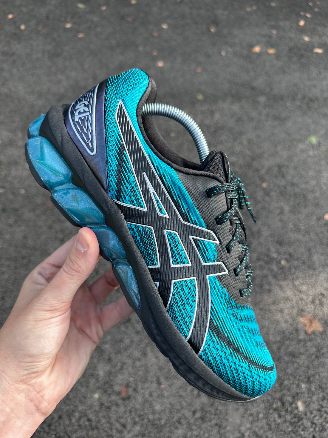ASICS GEL TRAINERS - BLUE LAGOON