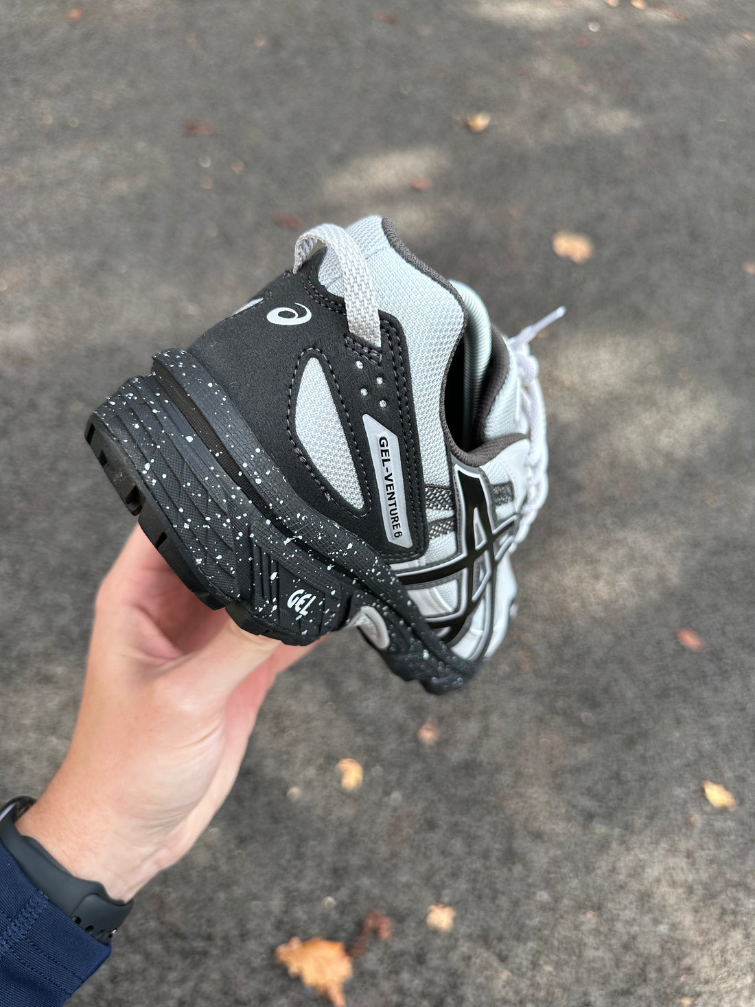 ASICS GEL VENTURE - GREY/BLACK