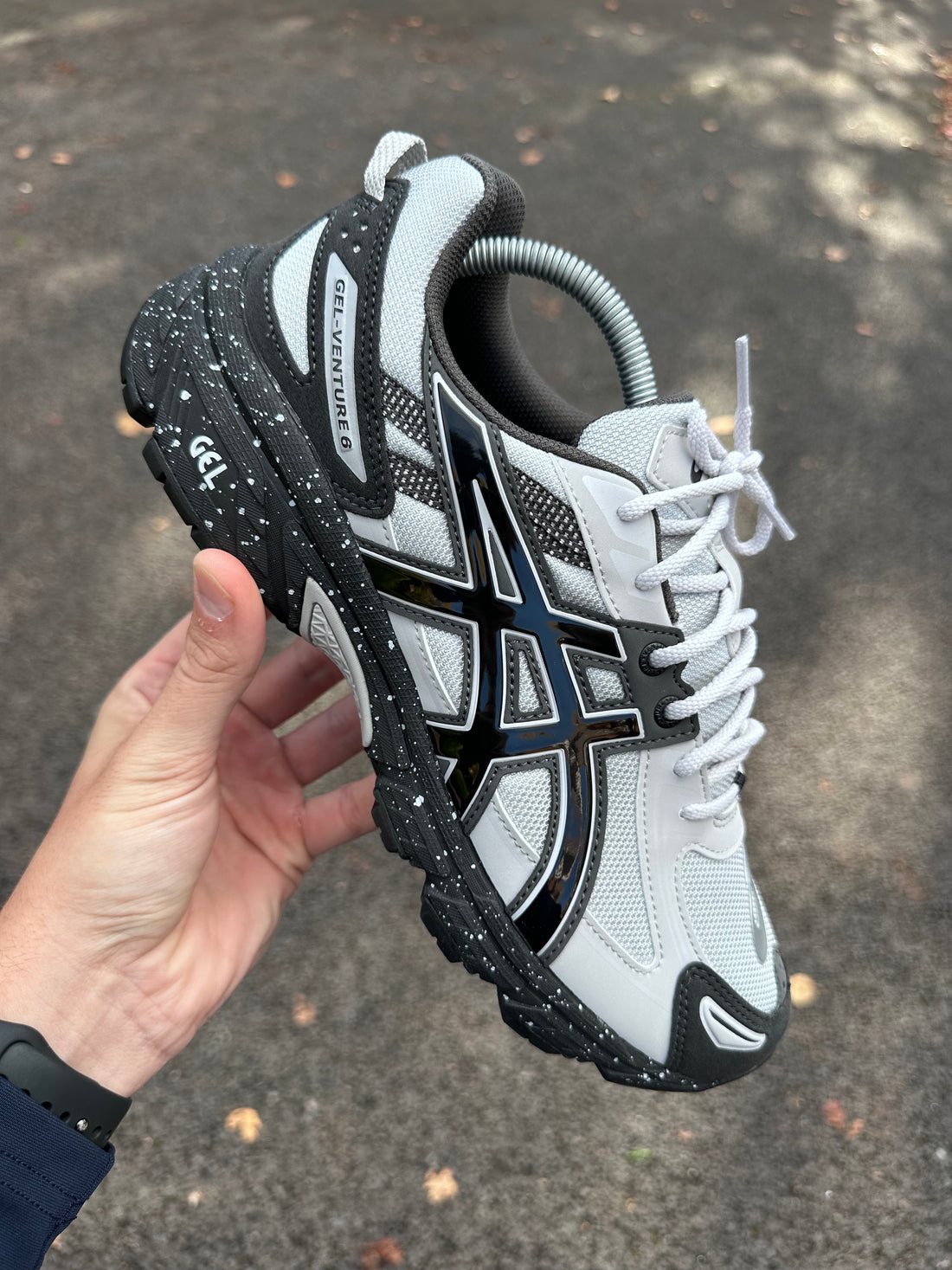 ASICS GEL VENTURE - GREY/BLACK