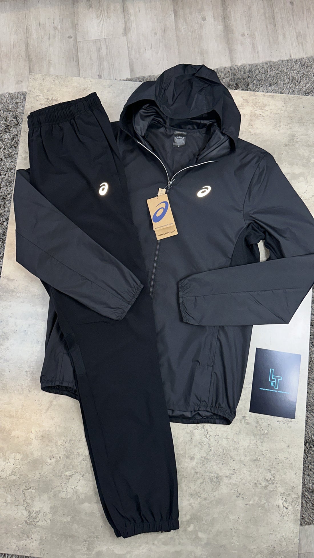ASICS TRACKSUIT - BLACK