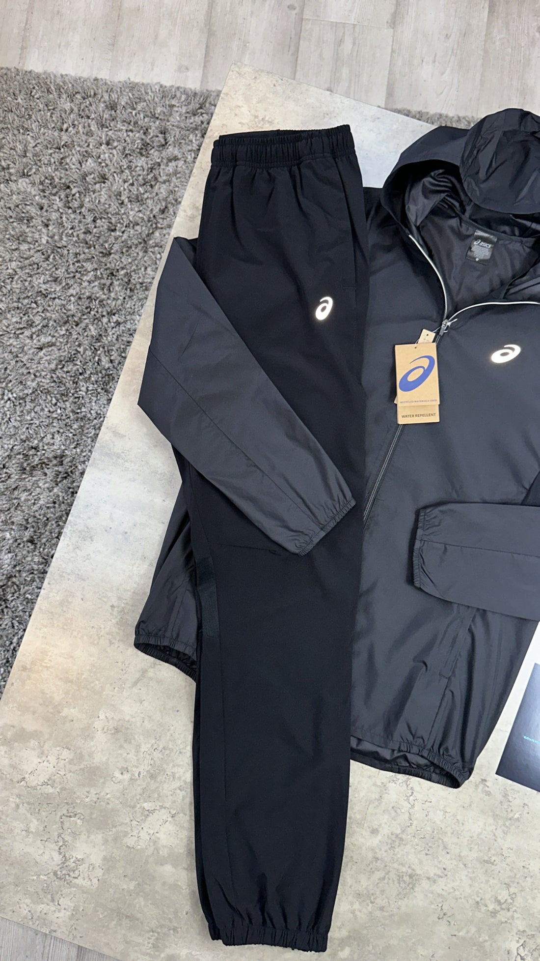 ASICS TRACKSUIT - BLACK