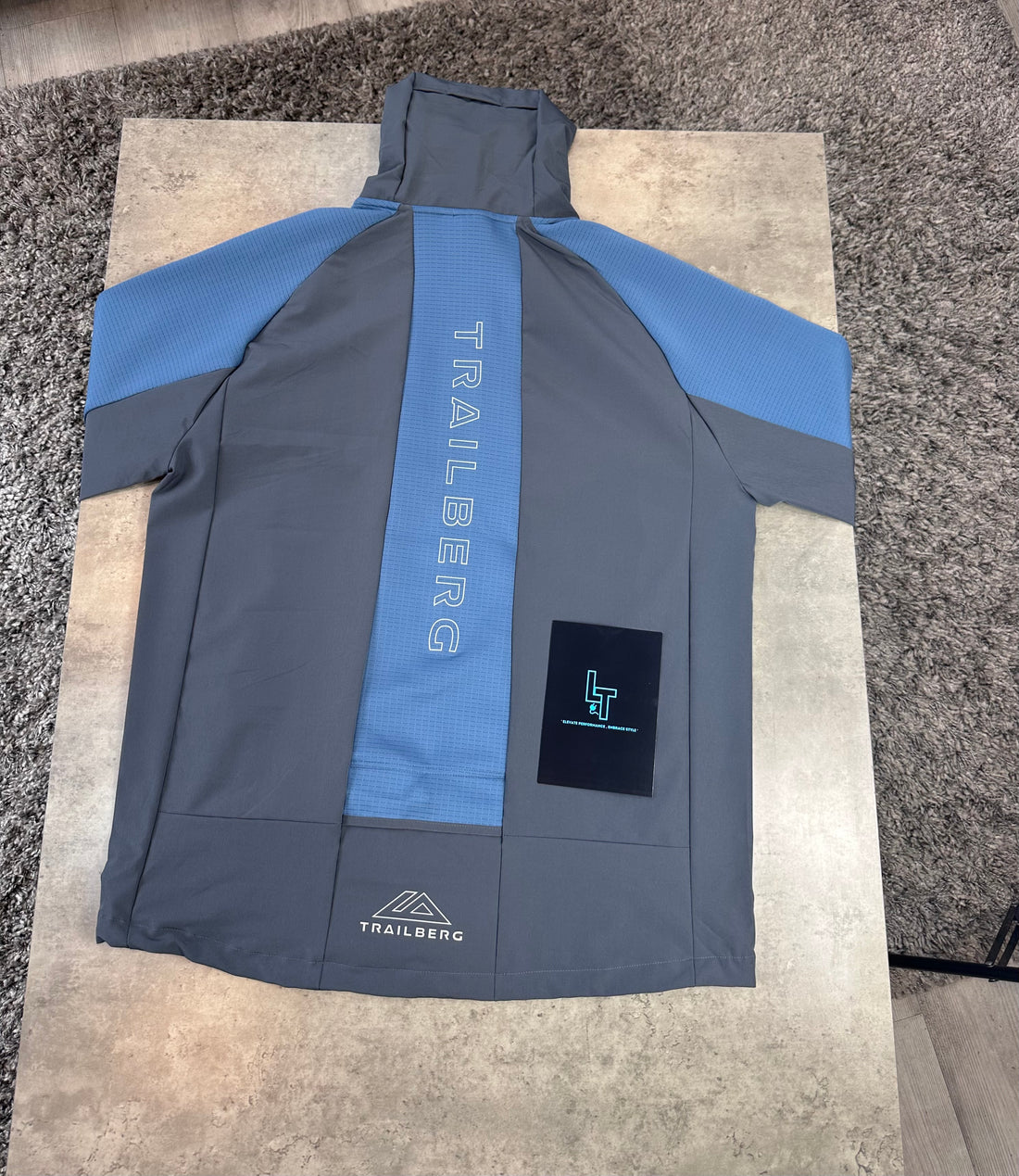 TRAILBERG DASH TRACKSUIT - BLUE/GREY