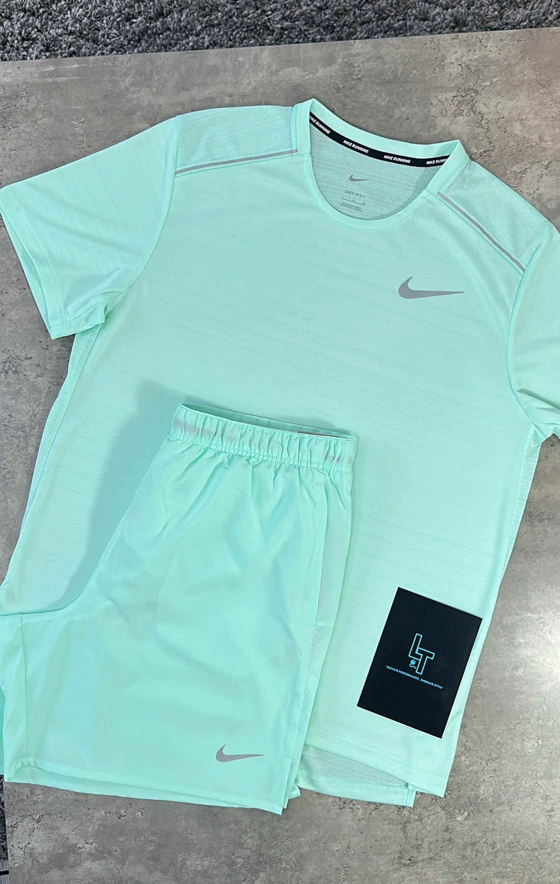 NIKE MILER SET - MINT FOAM