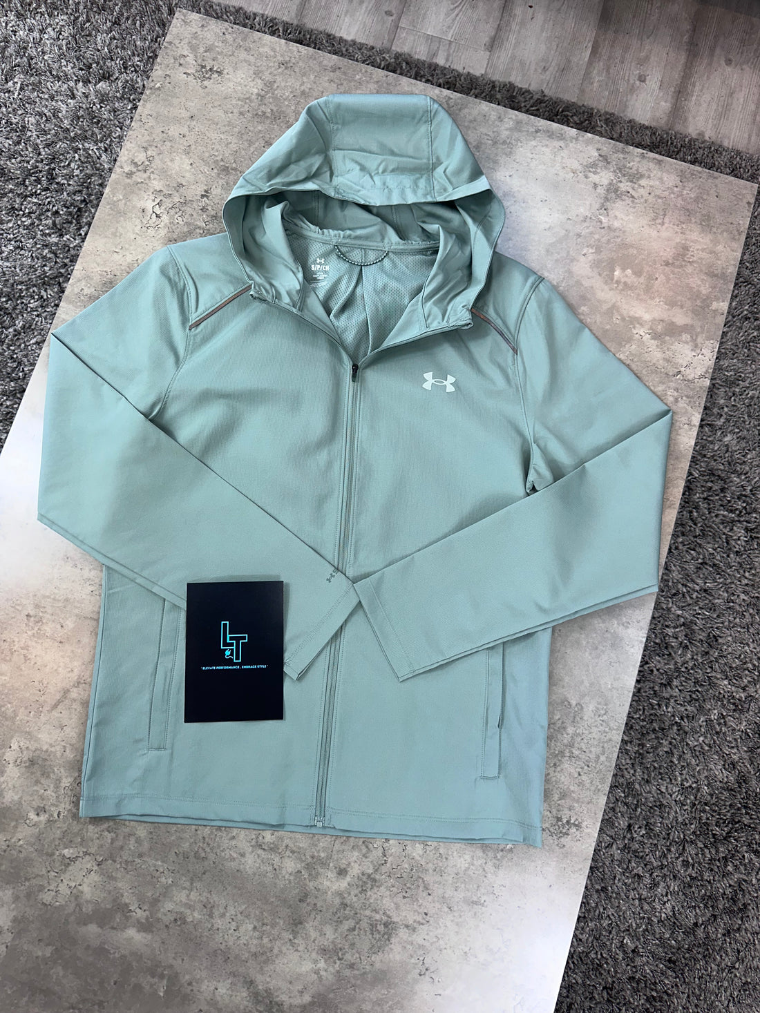 UNDER ARMOUR LAUNCH TRACKSUIT - LIGHT MINT