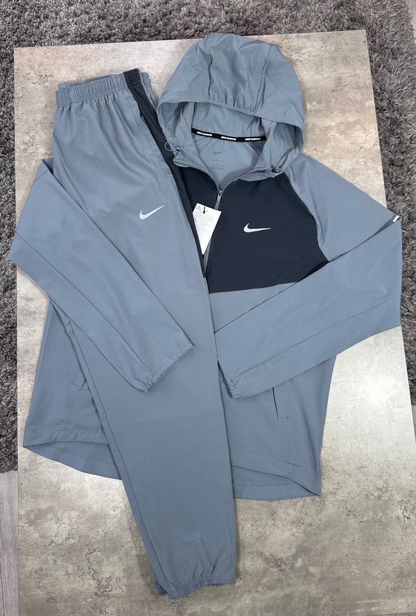 NIKE REPEL TRACKSUIT - GREY / BLACK