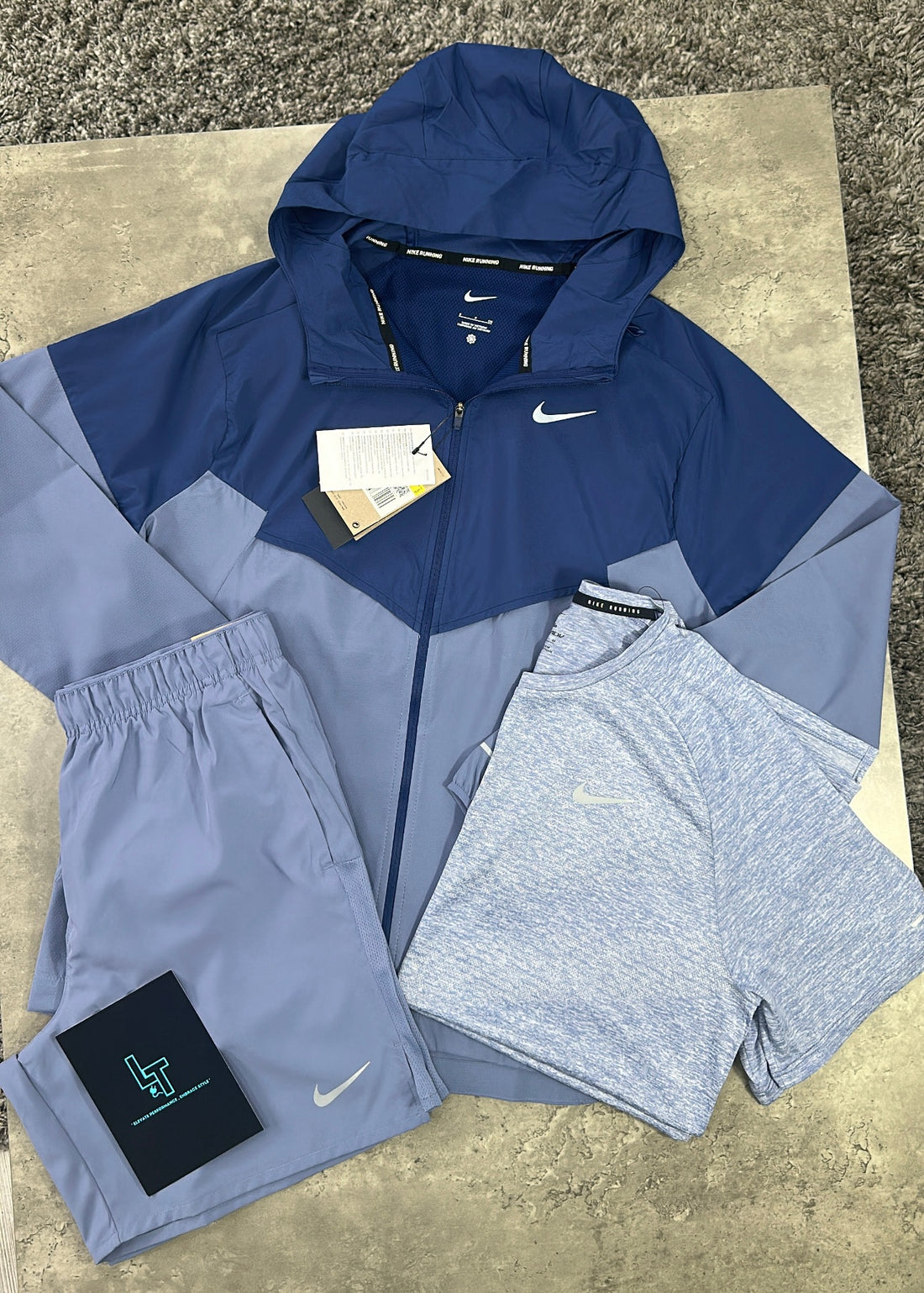 NIKE WINDRUNNER 3 PIECE - INDIGO/BLUE VOID/HEATHER