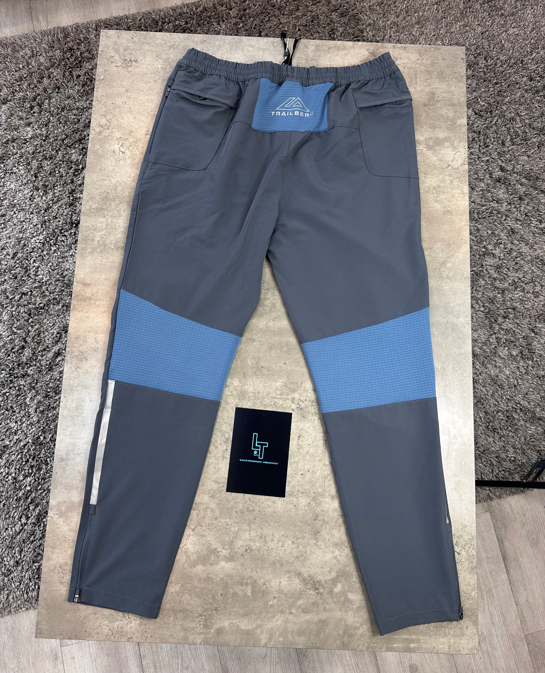 TRAILBERG DASH TRACKSUIT - BLUE/GREY