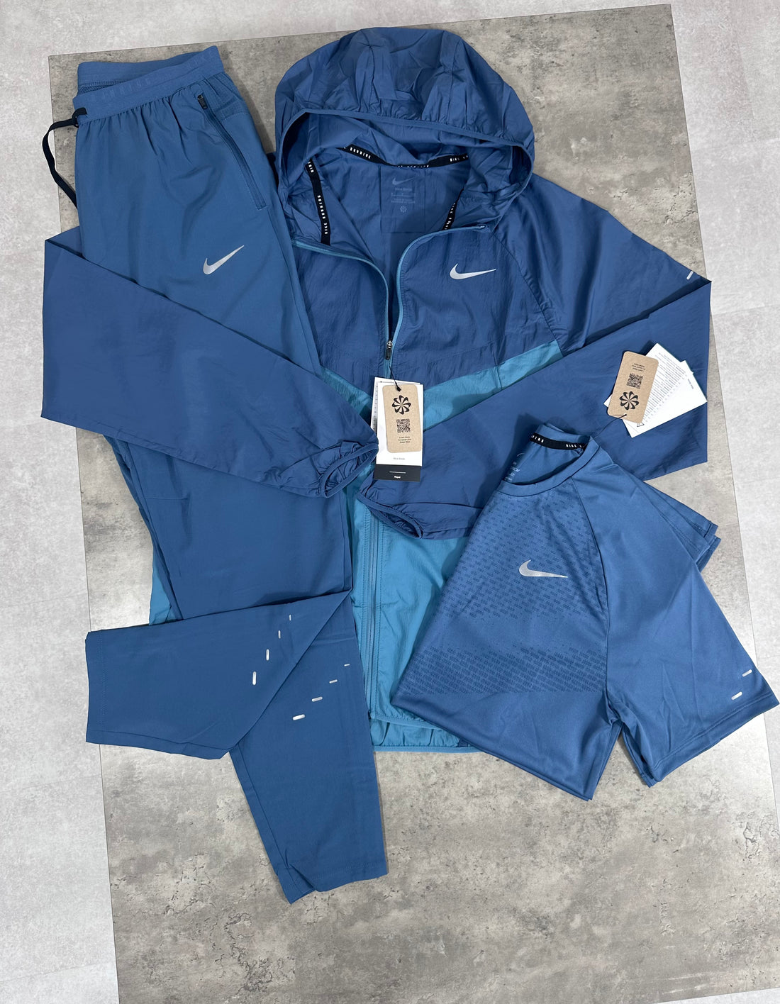 NIKE STRIDE TRI TRACKSUIT - NEW SLATE / SMOKEY BLUE