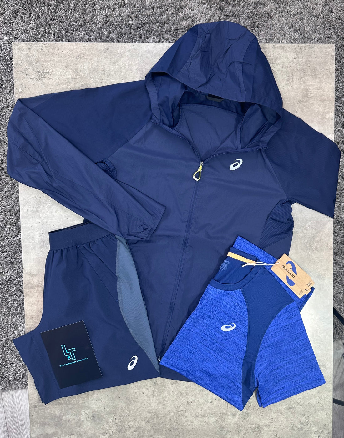 ASICS ROAD 3 PIECE - COBALT/NAVY
