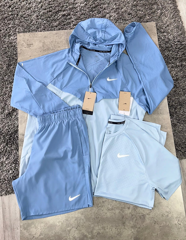 NIKE STRIDE TRI SET - LIGHT BLUE / WORK BLUE