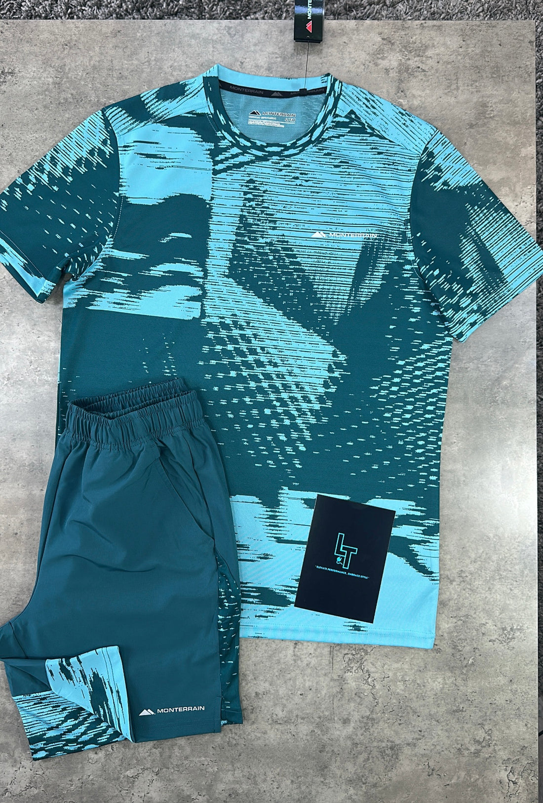 MONTERRAIN JACQUARD SET - TEAL