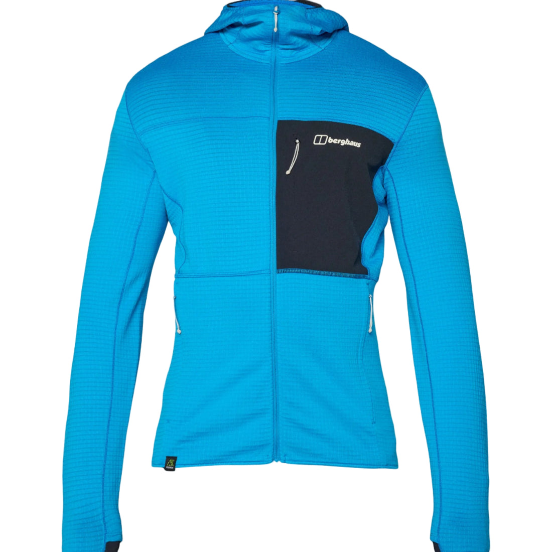 BERGHAUS RIDGE HOODED FLEECE - LIGHT BLUE