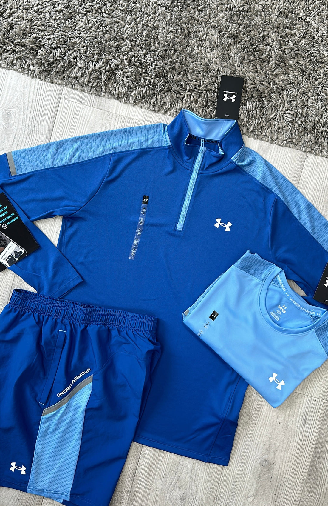 UNDER ARMOUR TECH 3 PIECE - HORIZON BLUE