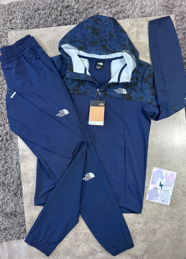 NORTH FACE DIGITAL TRACKSUIT - NAVY BLUE