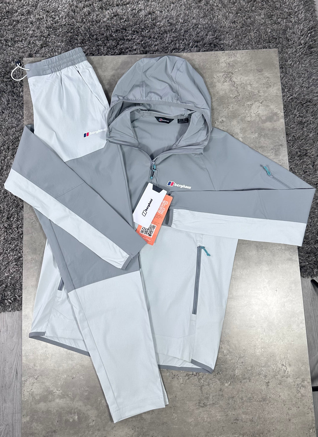 BERGHAUS TRACKSUIT - LIGHT / DARK GREY