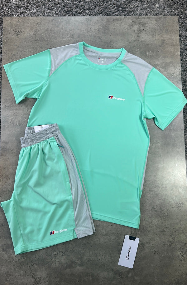 BERGHAUS WAYSIDE SET - MINT / LIGHT GREY