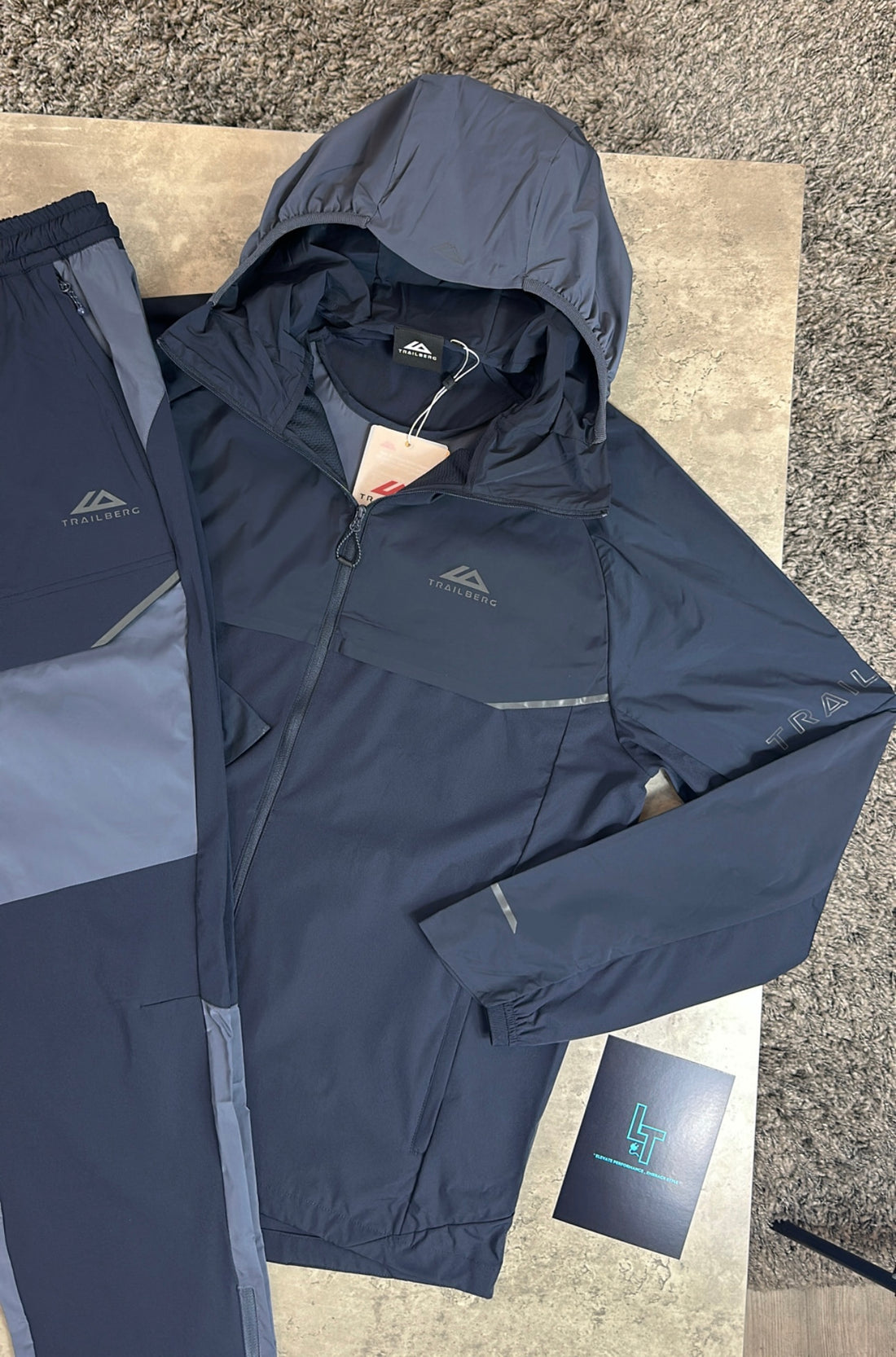 TRAILBERG STORM TRACKSUIT - NAVY