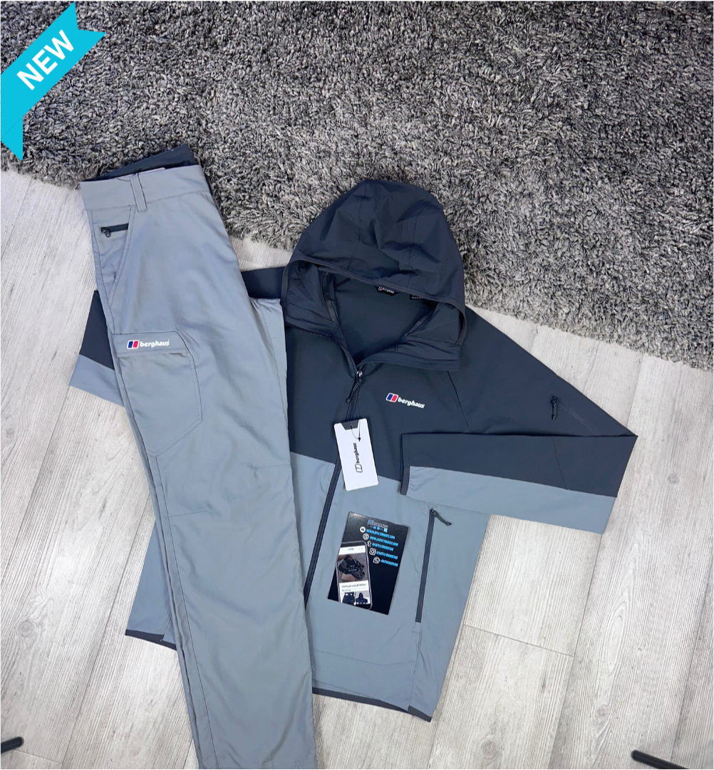 BERGHAUS NAVIGATOR TRACKSUIT - LIGHT/DARK GREY