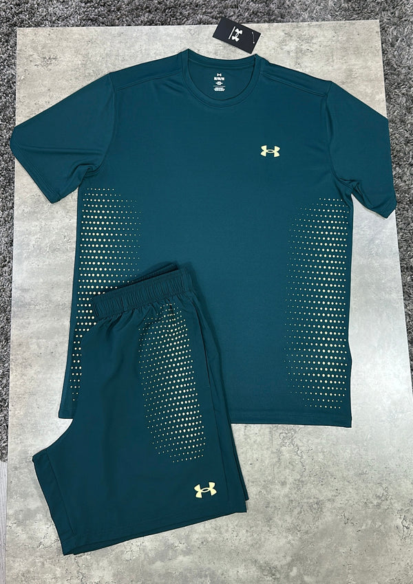 UNDER ARMOUR TECH SET - FADE GREEN