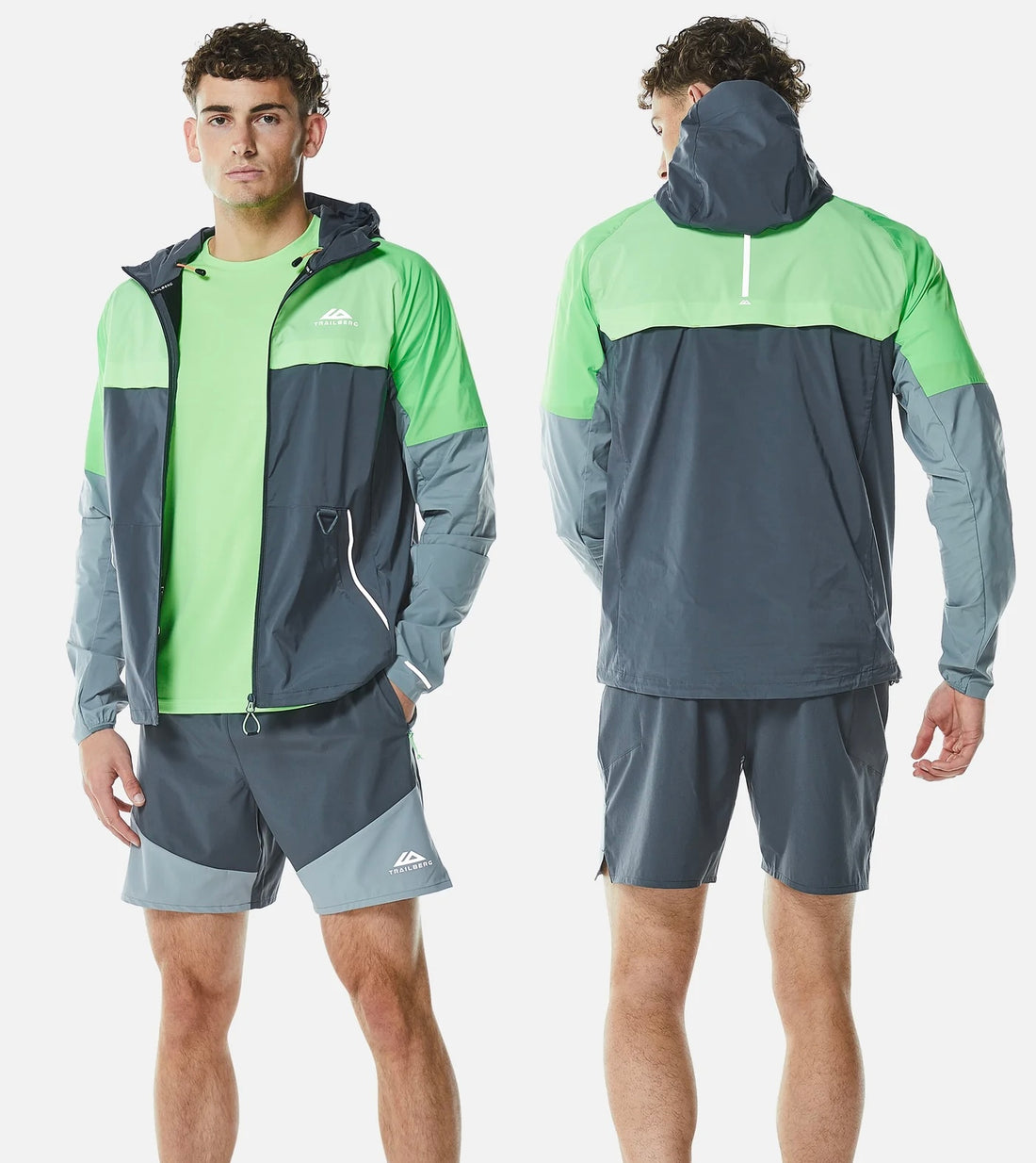 TRAILBERG TRI SET - GREY/LIME