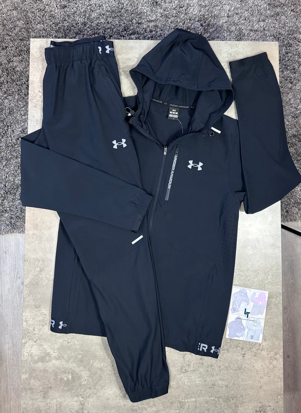 UNDER ARMOUR VANISH TRACKSUIT - BLACK