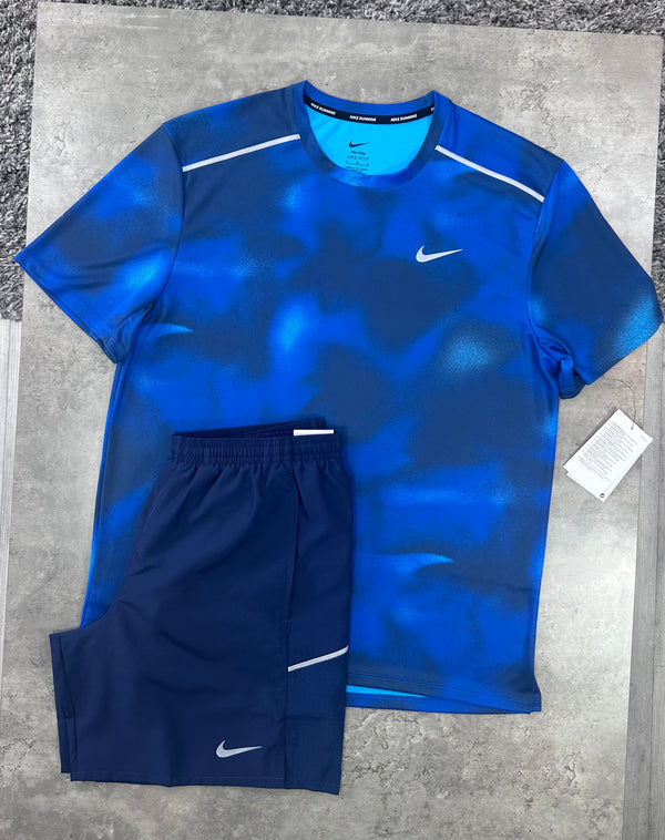 NIKE MILER SET - BLUE / MIDNIGHT