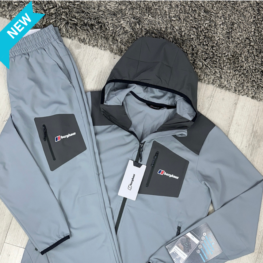 BERGHAUS TRACKSUIT - LIGHT GREY/DARK GREY