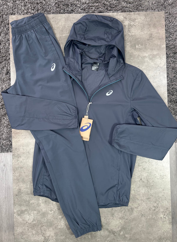 ASICS WOVEN TRACKSUIT - DARK GREY
