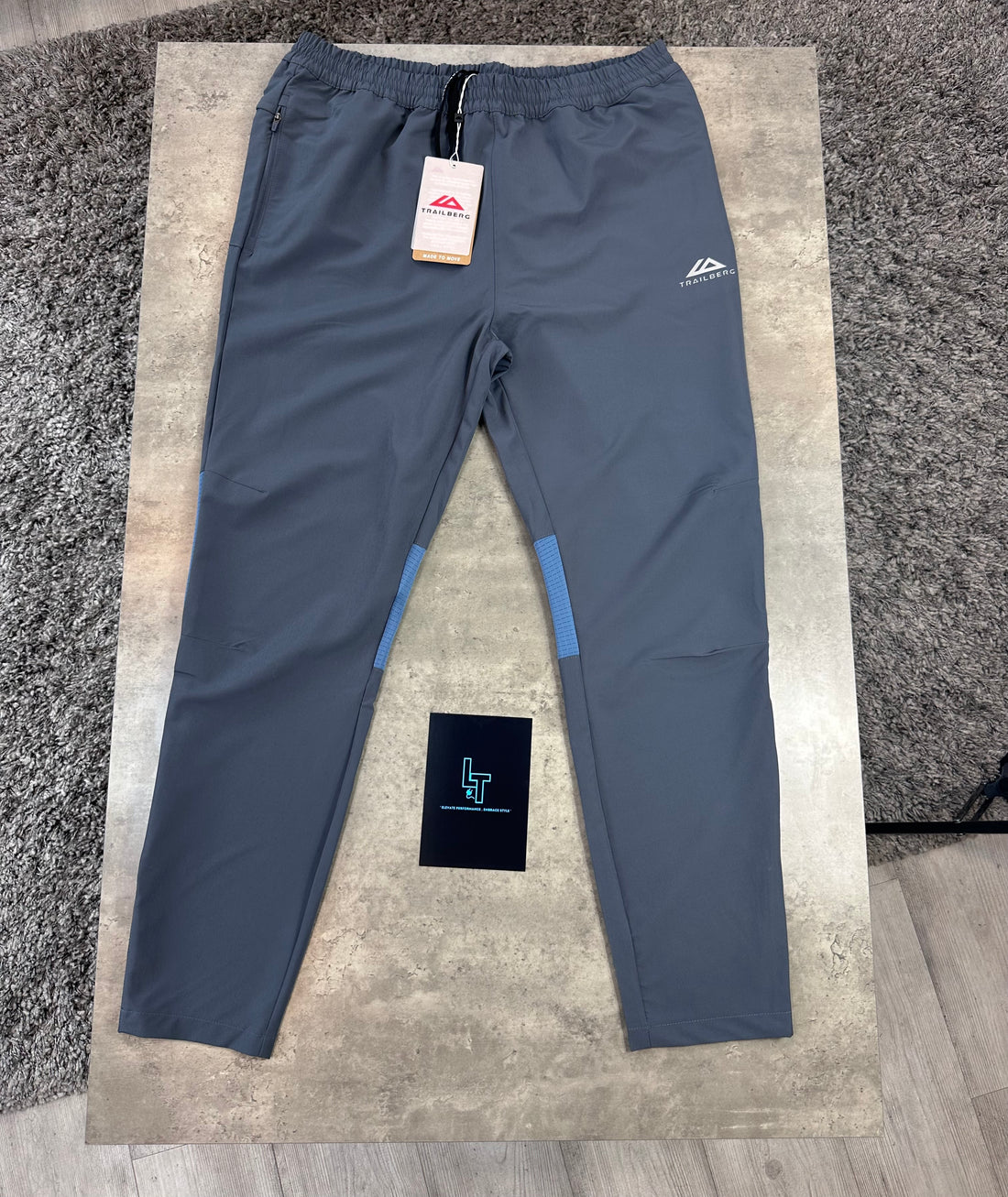 TRAILBERG DASH TRACKSUIT - BLUE/GREY