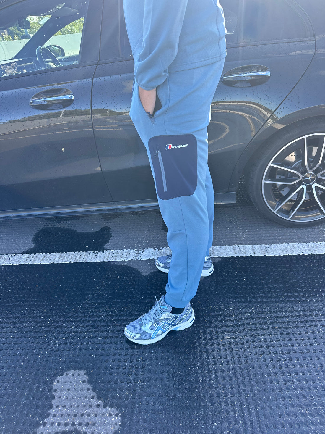 BERGHAUS FLEECE TRACKSUIT - DUSK BLUE