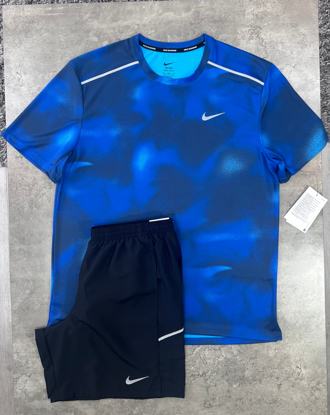 NIKE MILER SET - BLUE / BLACK