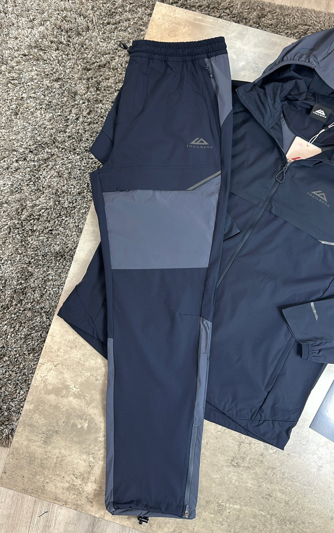 TRAILBERG STORM TRACKSUIT - NAVY