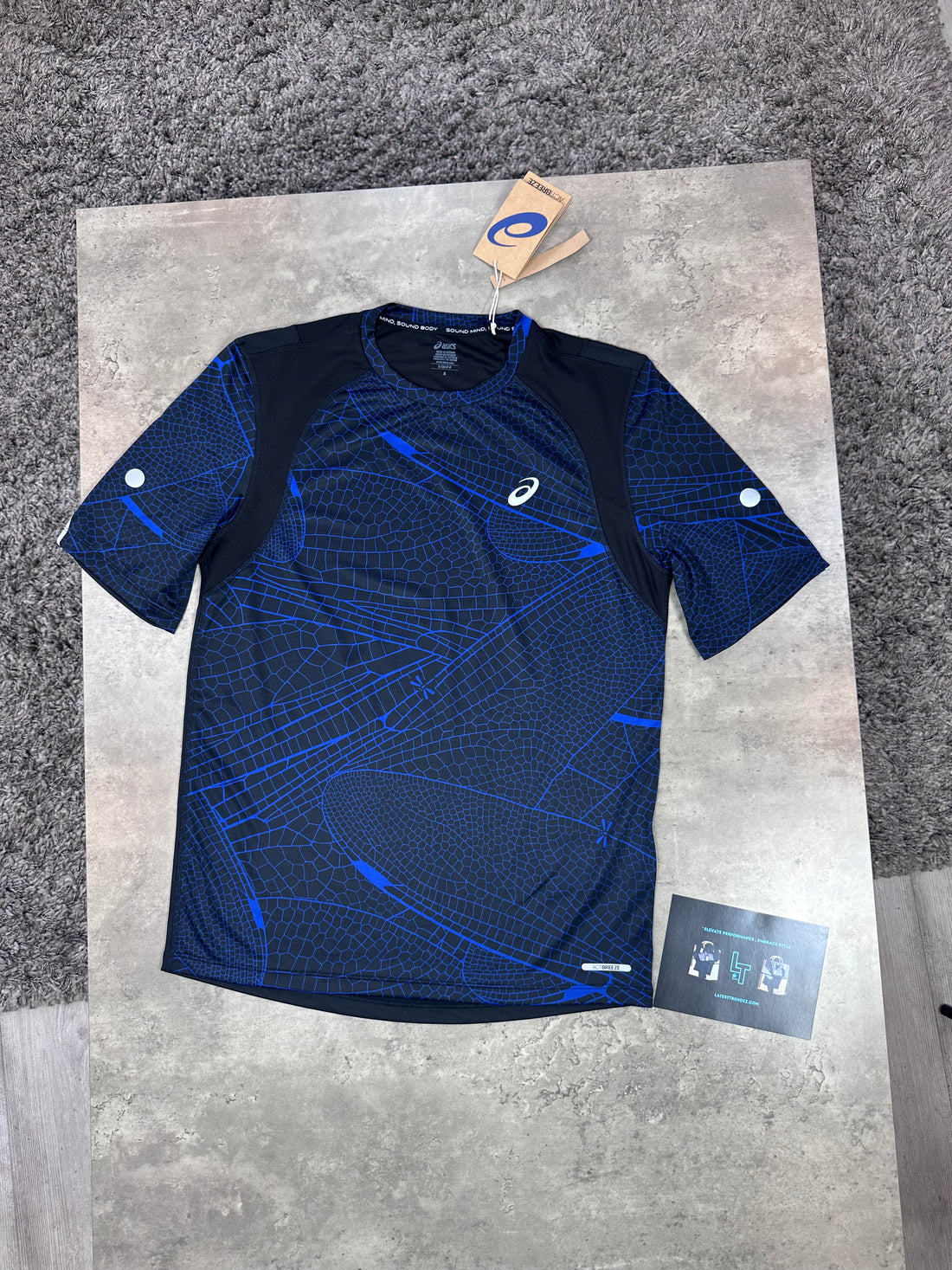 ASICS LITE SHOW 3 PIECE TRACKSUIT - BLUE / BLACK