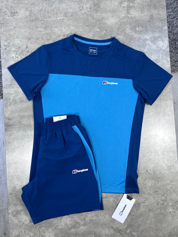 BERGHAUS TECH SET - NAVY / LIGHT BLUE