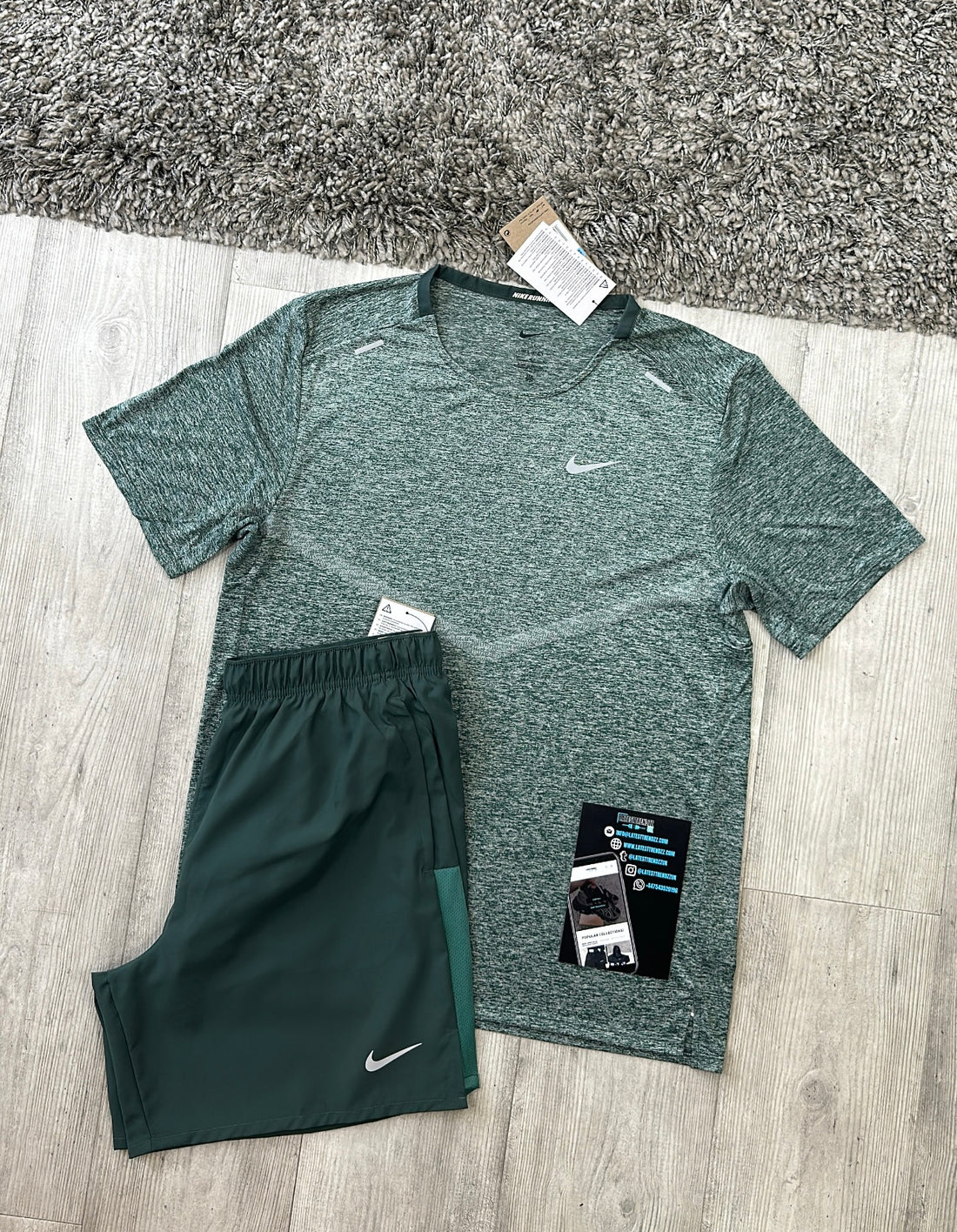 NIKE 365 SET - VINTAGE GREEN/TEAL