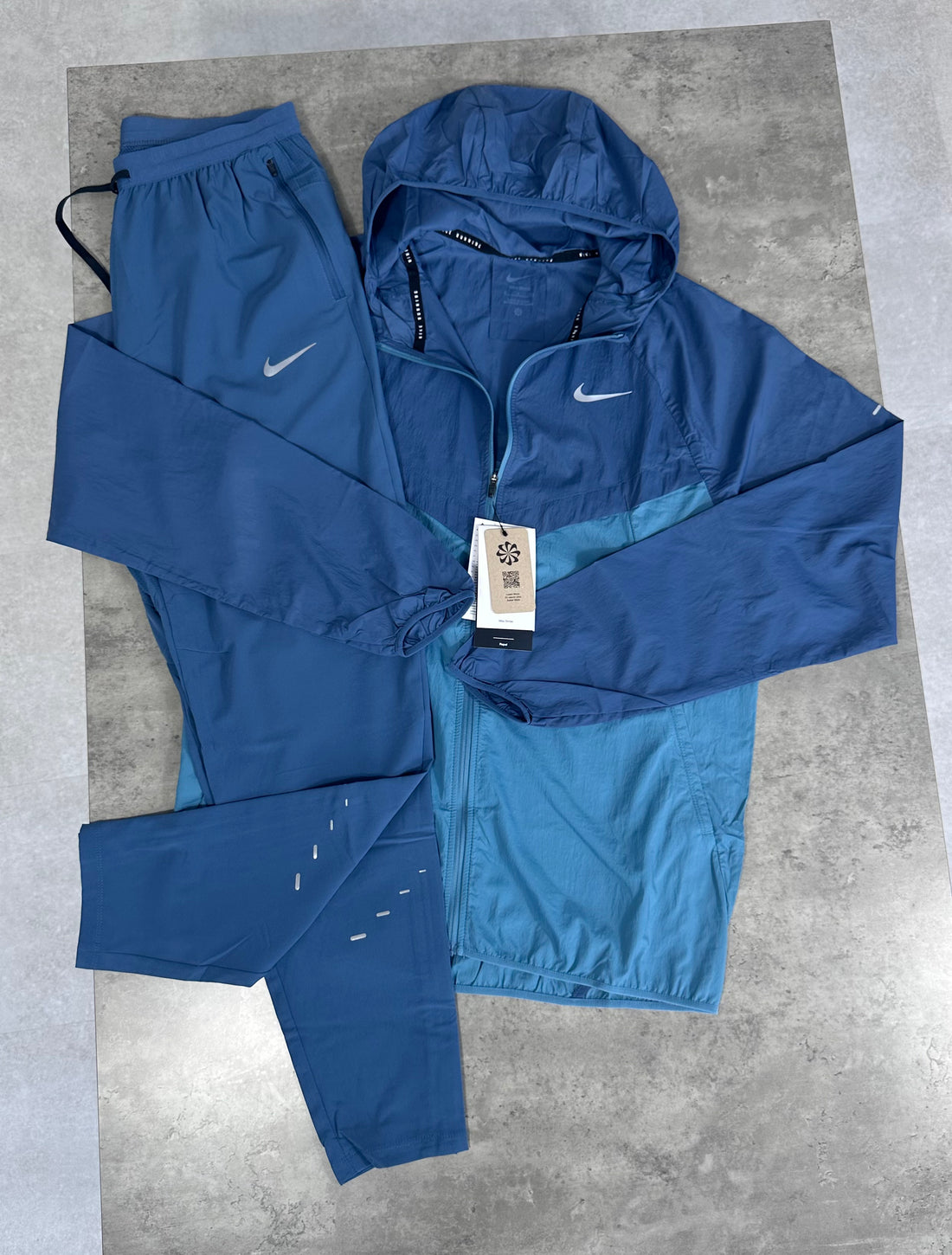 NIKE STRIDE TRACKSUIT - NEW SLATE / SMOKEY BLUE