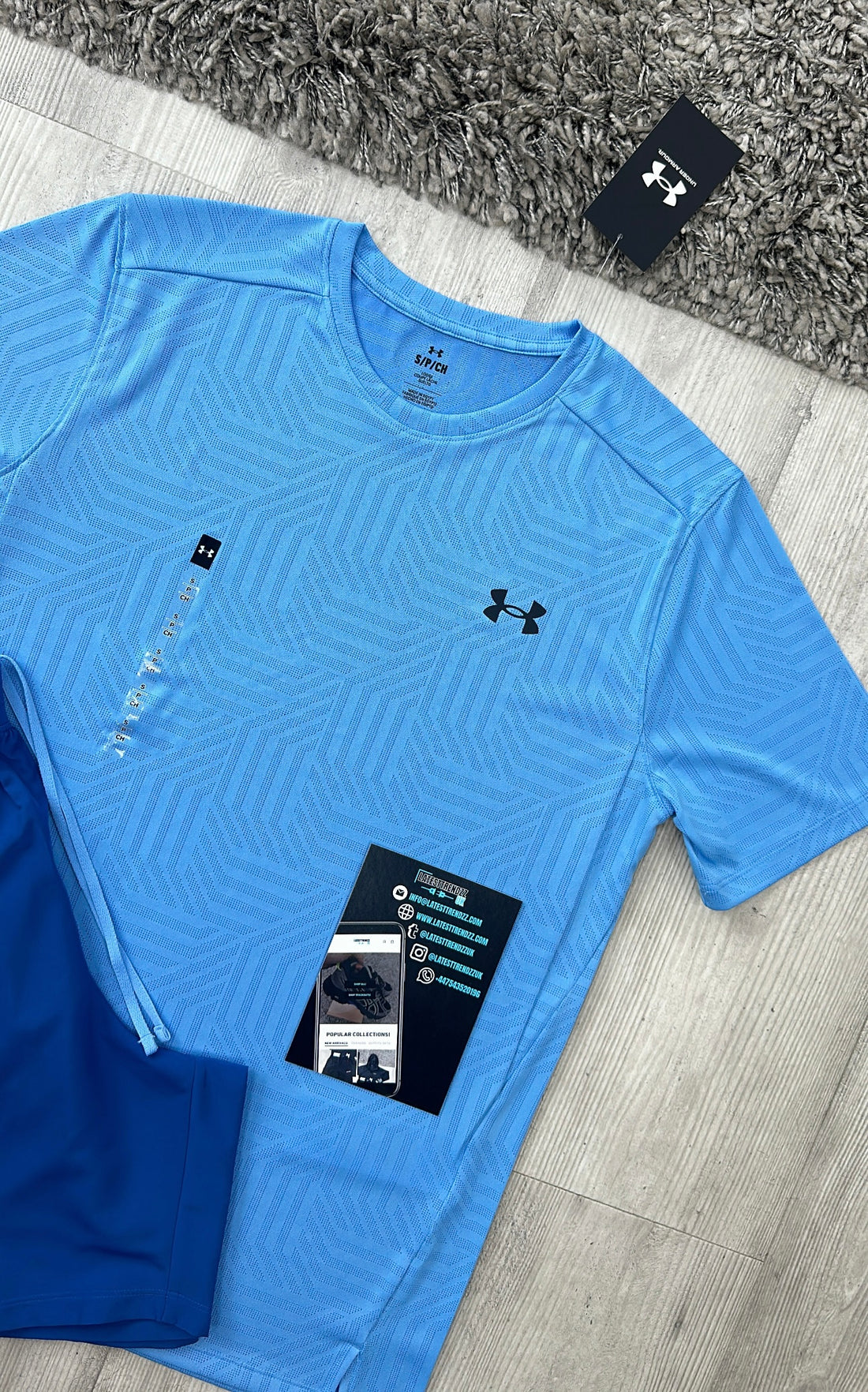 UNDER ARMOUR LAUNCH SET - TECH/HORIZON BLUE