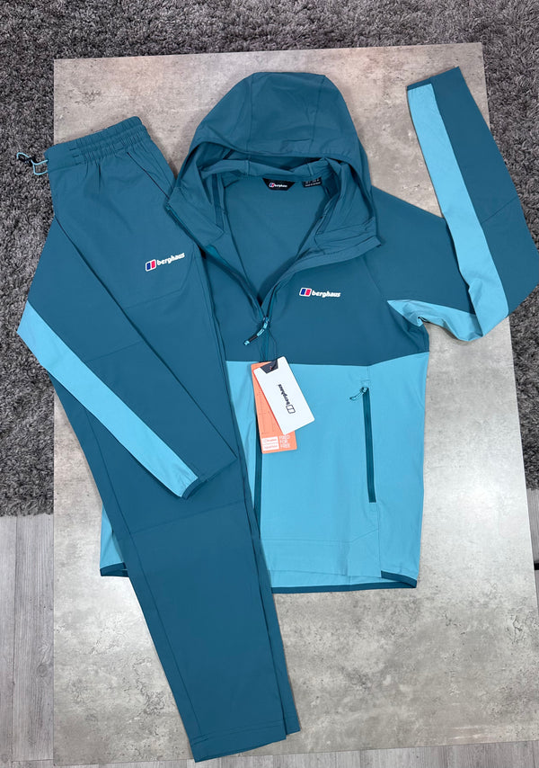 BERGHAUS TRACKSUIT - DARK/LIGHT TEAL