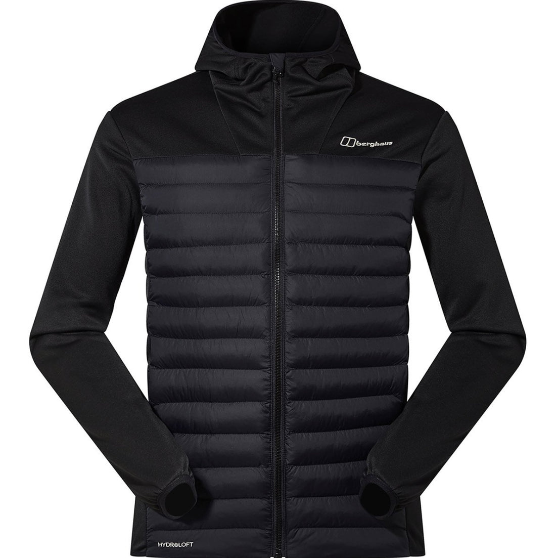 BERGHAUS VASKYE HYBRID JACKET - BLACK